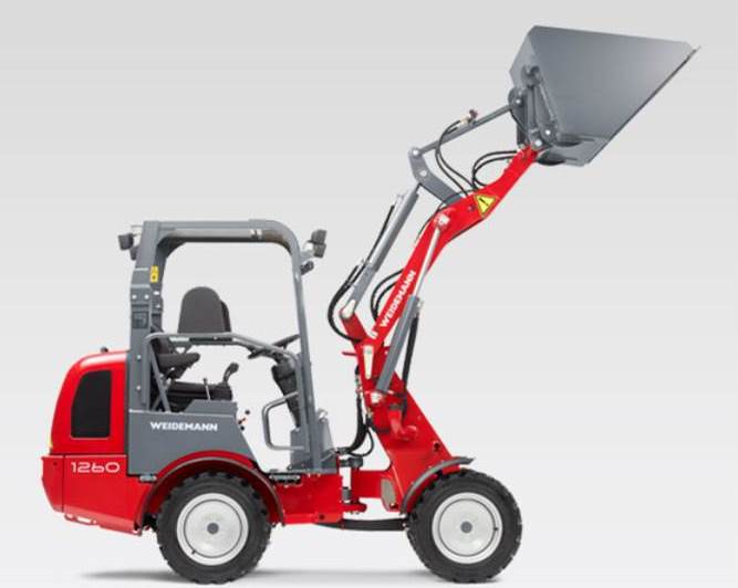 Мини фронтальный погрузчик Weidemann 1260 79731