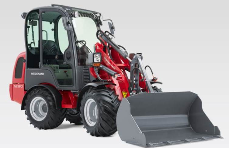 Мини фронтальный погрузчик Weidemann 1280 79759