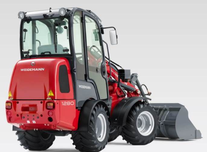 Мини фронтальный погрузчик Weidemann 1280 79760