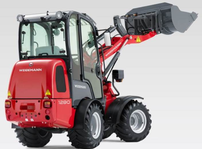 Мини фронтальный погрузчик Weidemann 1280 79761