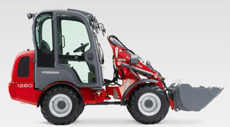 Мини фронтальный погрузчик Weidemann 1280 79762