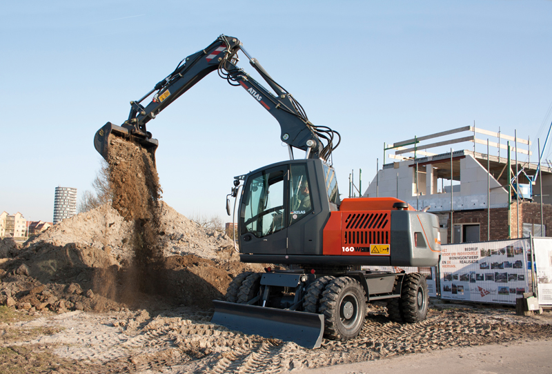 Мобильные экскаваторы Atlas 160 W 36915