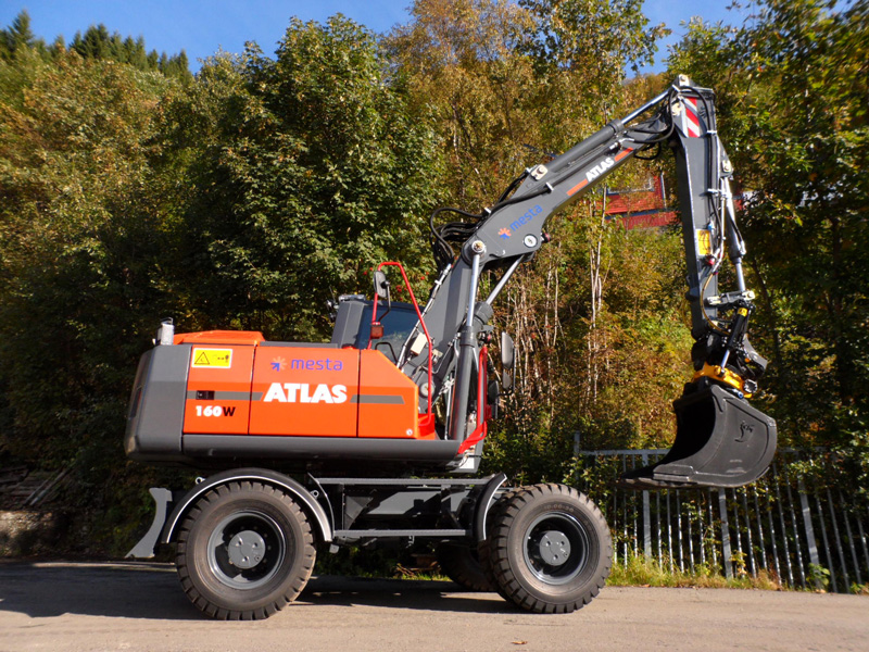 Мобильные экскаваторы Atlas 160 W 36916