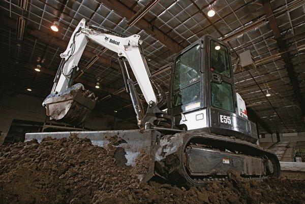 Мобильные экскаваторы Bobcat E55W 73083