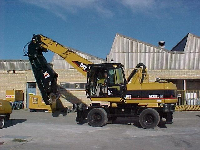 Мобильные экскаваторы Caterpillar M 322 C MH 72948