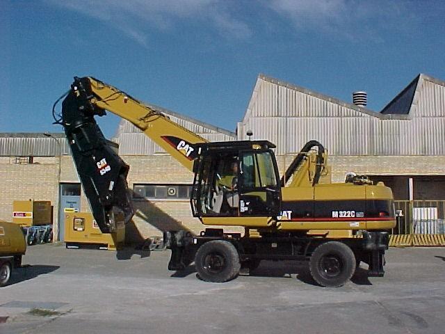 Мобильные экскаваторы Caterpillar M 322 C Mono 39974