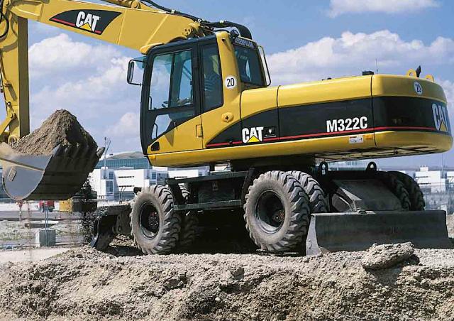 Мобильные экскаваторы Caterpillar M 322 C VAH 39989