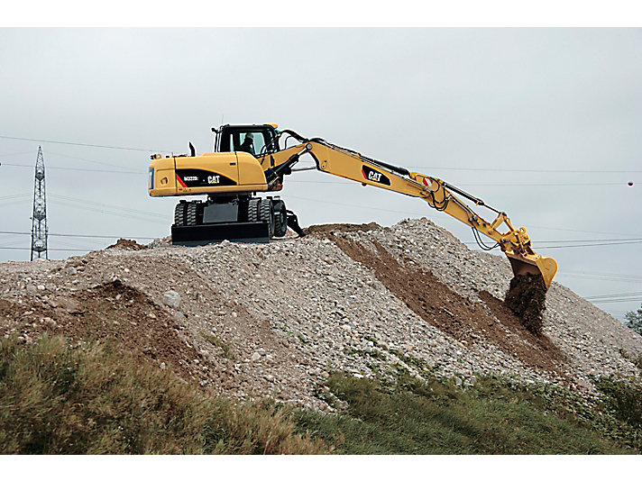 Мобильные экскаваторы Caterpillar M322D2 40012