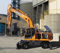 Мобильные экскаваторы Doosan DX210W 73090