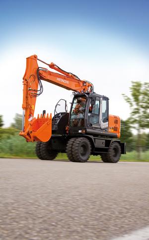 Мобильные экскаваторы Hitachi ZX 145 W 3 73264