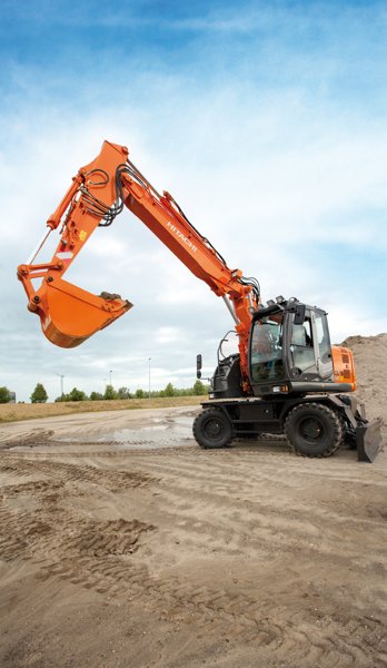 Мобильные экскаваторы Hitachi ZX 145 W 3 73267