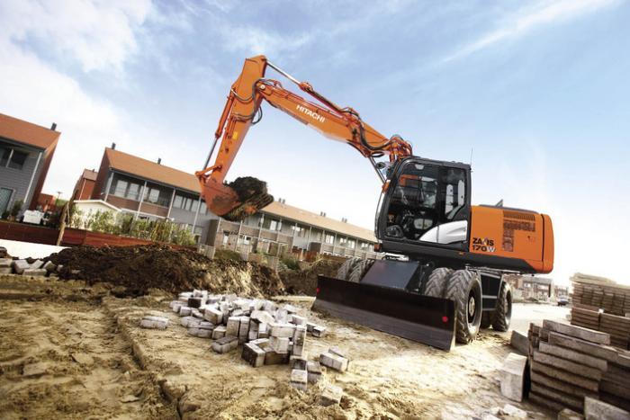 Мобильные экскаваторы Hitachi ZX170W-5 73282
