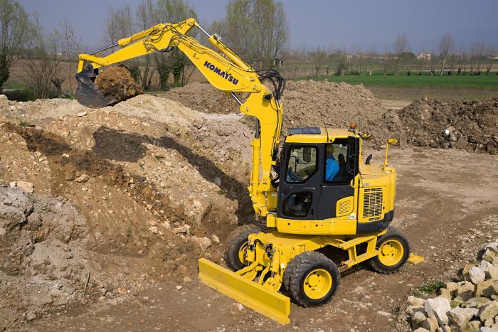 Мобильные экскаваторы Komatsu PW118MR-8 73170