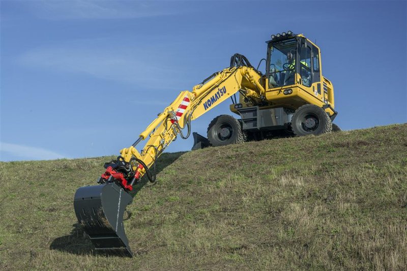 Мобильные экскаваторы Komatsu PW148-10 73207