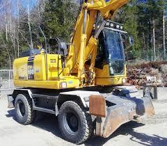 Мобильные экскаваторы Komatsu PW160-7E0 73160