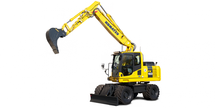 Мобильные экскаваторы Komatsu PW160-8 73195