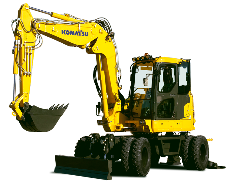 Мобильные экскаваторы Komatsu PW98MR-10 73179