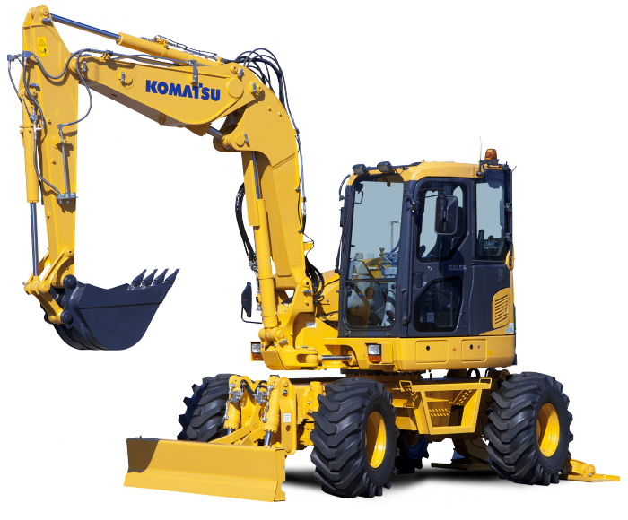 Мобильные экскаваторы Komatsu PW98MR-8 73173