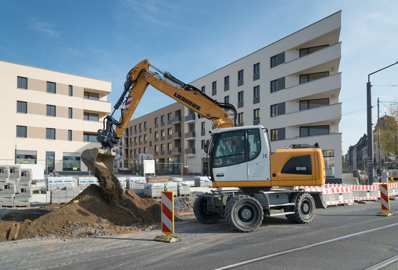 Мобильные экскаваторы Liebherr A 916 Litronic 36858