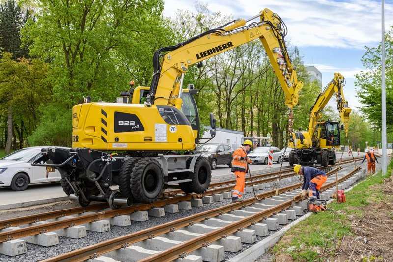 Мобильные экскаваторы Liebherr A 922 Rail Litronic 68514