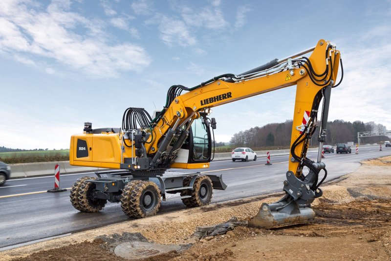Мобильные экскаваторы Liebherr A 924 C Litonic 36847