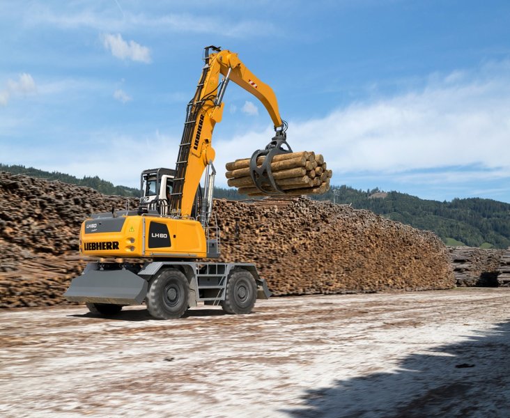 Мобильные экскаваторы Liebherr LH 60 M Timber Litronic 68584