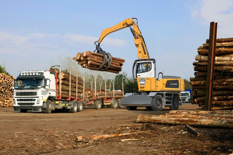Мобильные экскаваторы Liebherr LH 60 M Timber Litronic 68585