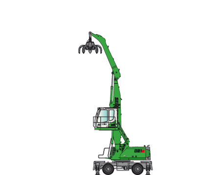 Мобильные экскаваторы Sennebogen 821 M 68474