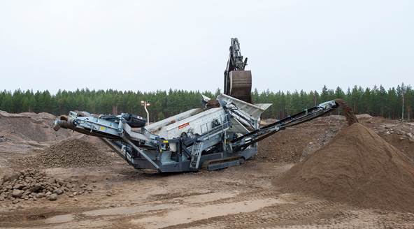 Мобильные просеиватели Metso Lokotrack ST 2.8 60884