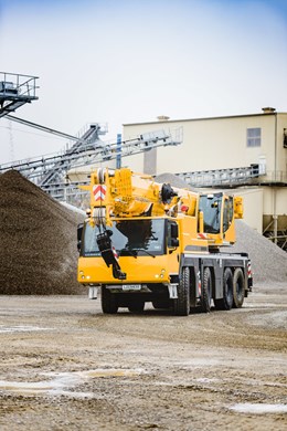 Мобильный кран повышенной проходимости Liebherr LTM 1090-4.2 58019