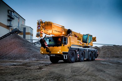 Мобильный кран повышенной проходимости Liebherr LTM 1090-4.2 58020