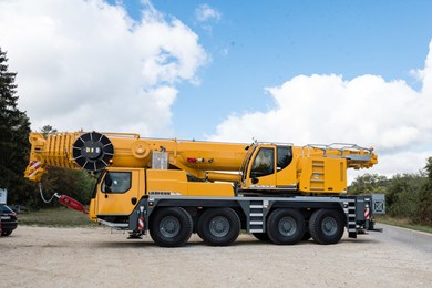 Мобильный кран повышенной проходимости Liebherr LTM 1100-4.2 94092