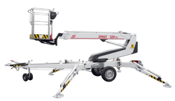 Подъемные платформы-прицепы с телескопической рукоятью Dino Lift Dino 120TN 31952