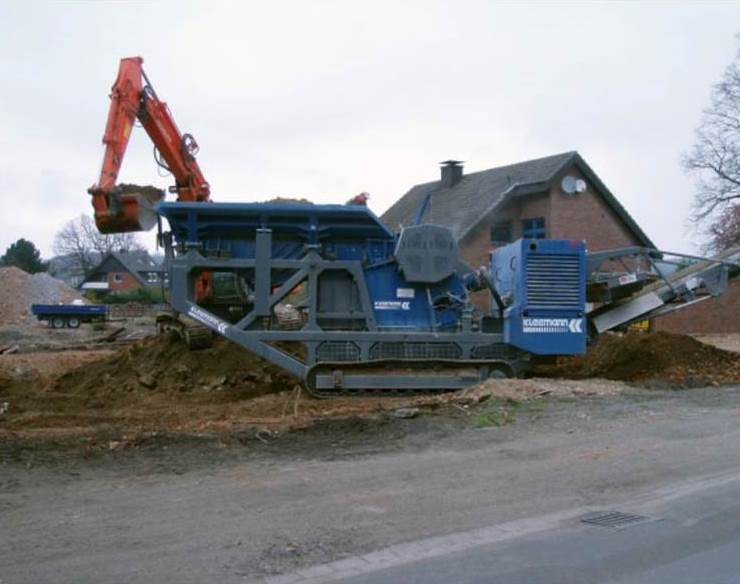 Установка для утилизации строительного мусора Kleemann MC 100 R 31236