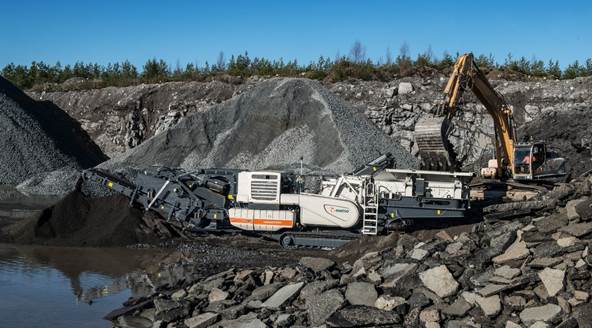 Установка для утилизации строительного мусора Metso Lokotrack LT 1213 S 31193