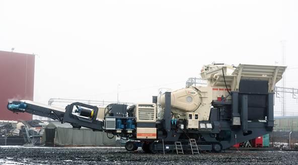 Установка для утилизации строительного мусора Metso Lokotrack LT 130 E 31203