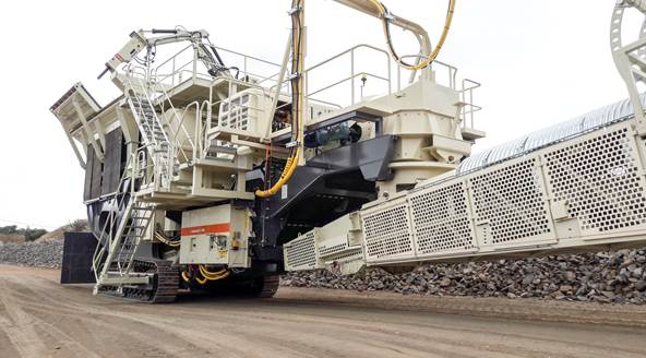 Установка для утилизации строительного мусора Metso Lokotrack LT 150 E 31206