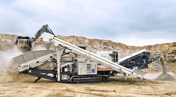 Установка для утилизации строительного мусора Metso Lokotrack LT 200 HP 31199