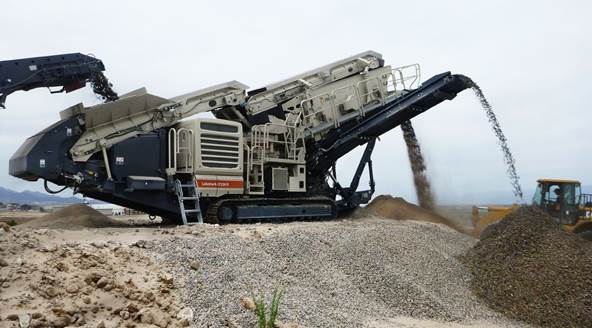 Установка для утилизации строительного мусора Metso Lokotrack LT 220 D 31213