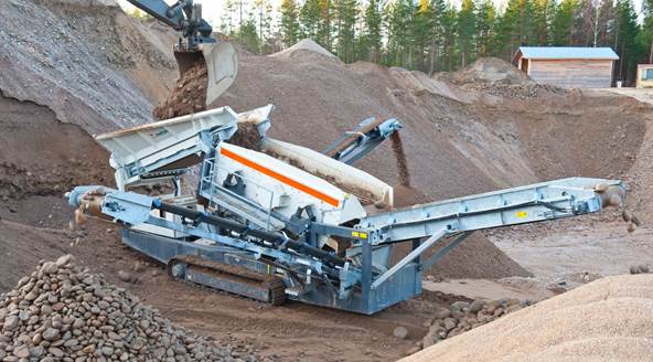 Мобильные просеиватели Metso Lokotrack ST 2.4 31218