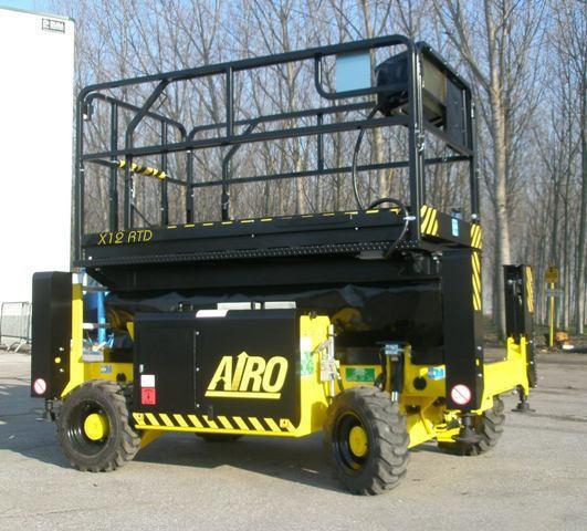 Ножничный подъёмник  Х на колесах AIRO X 12 RTD 111487