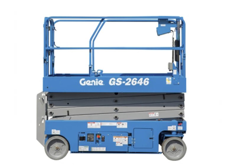 Ножничный подъёмник  Х на колесах Genie GS2646 111425