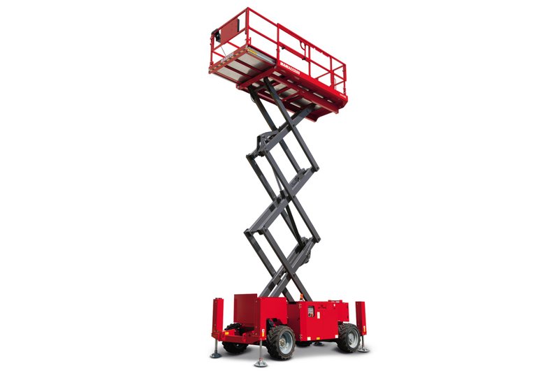 Ножничный подъёмник  Х на колесах Manitou 100 SC 111603