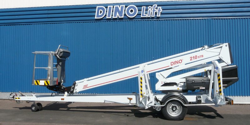 Подъемные платформы-прицепы с шарнирной рукоятью Dino Lift Dino 210XTB II 62694