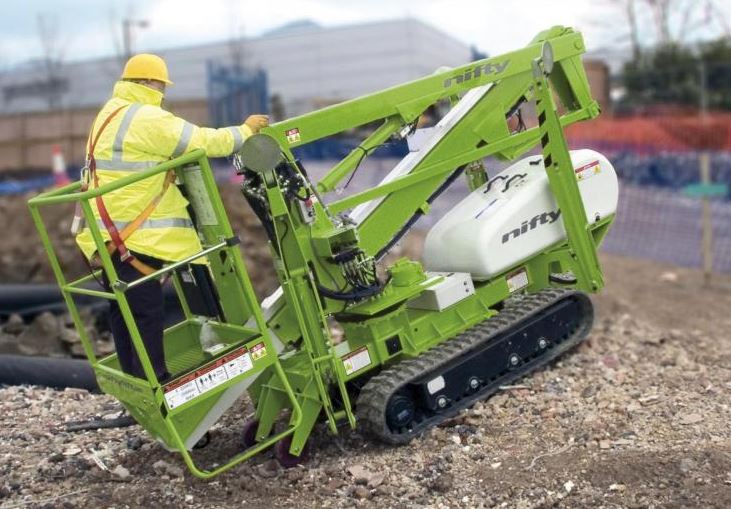 Подъемные платформы-прицепы с шарнирной рукоятью Niftylift TD120T 62948