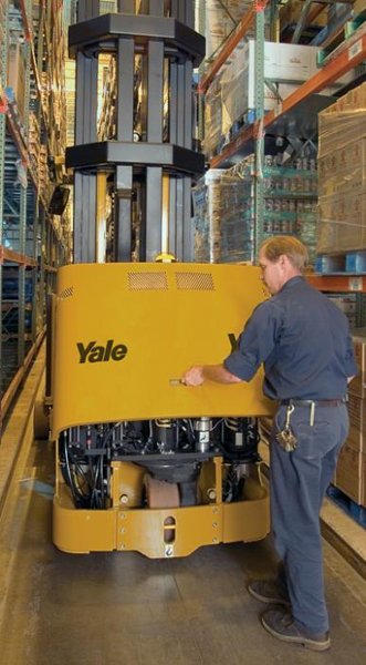 Погрузчик с боковой платформой Электрический Yale MTC 13 LWB 112445