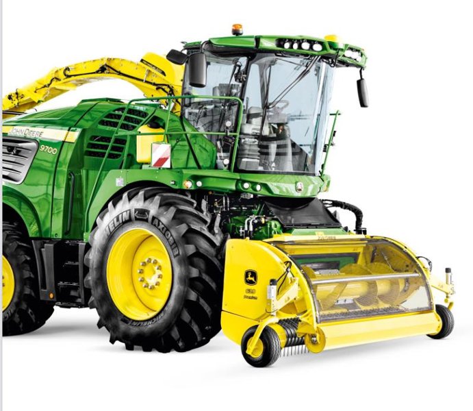 Полевой измельчитель c полным приводом John Deere 9700 942