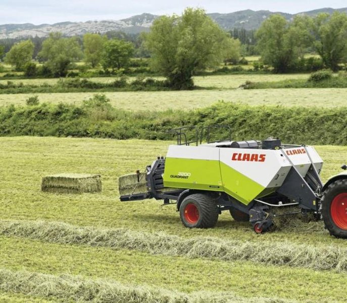 Пресс-подборщик крупногабаритный и пресс высокого давления Claas Quadrant 2200 RC Advantage 45451