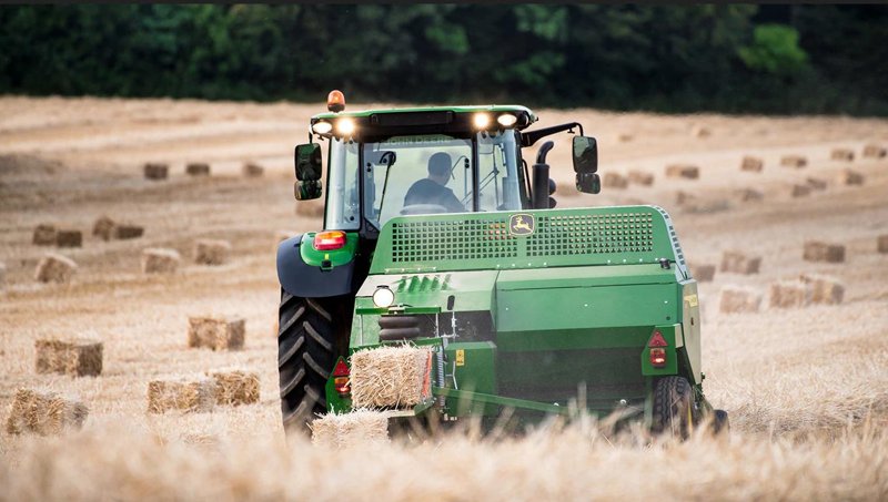 Пресс-подборщик крупногабаритный и пресс высокого давления John Deere S 180 82023