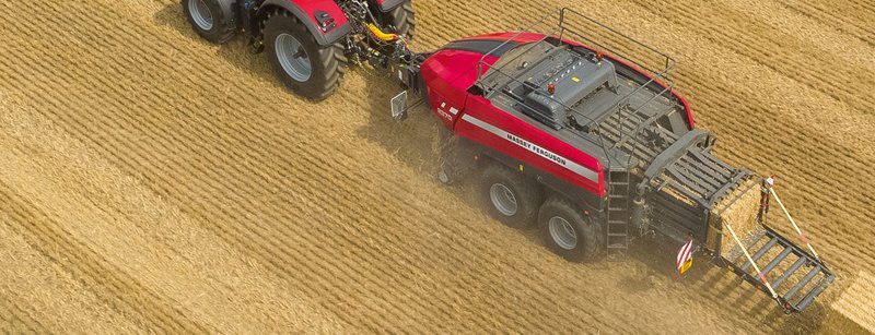 Пресс-подборщик крупногабаритный и пресс высокого давления Massey Ferguson MF 2370UHDTC 49962